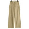 ATON ORGANIC COTTON TWILL EASY PANTS PRAGGM0120画像