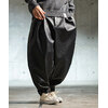 GLIMCLAP Synthetic leather balloon silhouette pants 18-007-GLS-CF画像