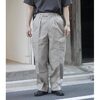 INTERIM VINTAGE CHINO WASHER 1-TUCK WIDE TAPERED SLACKS IT25S067画像