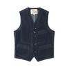 SUGAR CANE Lot No. SC15702 / 11oz. BLUE DENIM WORK VEST画像