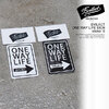 EVILACT ONE WAY LIFE SIGN sticker S画像