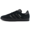 adidas Originals GAZELLE "ALL BLACKS" ALL BLACK/ALL BLACK/SILVER METALLIC JI2161画像