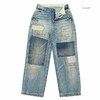 UNIVERSAL OVERALL 12.75oz CONE DENIM REMAKE PAINTER PANTS HT2433601-C画像