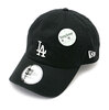 NEW ERA カジュアルクラシック MLB Casual Classic ロサンゼルス・ドジャース ミッドロゴ ブラック 14388456画像