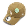 NEW ERA カジュアルクラシック MLB Casual Classic ロサンゼルス・ドジャース ミッドロゴ カーキ 14388455画像