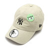 NEW ERA カジュアルクラシック MLB Casual Classic ニューヨーク・ヤンキース ミッドロゴ ストーン 14388453画像