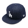 NEW ERA 9FIFTY Denim ロサンゼルス・ドジャース インディゴデニム 14388586画像