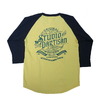 STUDIO D'ARTISAN ラグラン7分袖Tシャツ 8162B画像