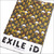 A BATHING APE x EXILE iD モノグラム ポスター MULTI画像