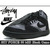 NIKE ×STUSSY SKY FORCE 88 MID Black Camo 454452-002画像