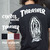 EYEDY ×THRASHER PLAY GUADALUPE T-SHIRT EYE-THR002BBL画像