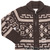 WTAPS COWICHAN SWEATER.WOOL  BROWN画像