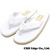 BARNEYS NEWYORK x ISLAND SLIPPER スタッズ トングサンダル WHITE/WHITE画像