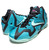 NIKE LEBRON XI GS "South Beach" sport turq/medium mint-blk 621712-303画像