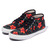 CONVERSE × X-LARGE CANVAS CHEVRONSTAR CK MID BLACK/RED 32760651画像