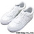 A BATHING APE LEATHER BAPE STA WHITE 1A80-191-002画像