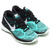 NIKE WMNS FLYKNIT LUNAR 3 BLACK/WHITE-ATOMIC TEAL/HYPER TURK 698182-005画像