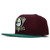 Mitchell & Ness ANAHEIM MIGHTY DUCKS SNAPBACK PLUMxTEAL MNAMD011画像