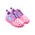 NIKE ROSHERUN PRINT PSV PRISM PINK/TIDE POOL BLUE/FUCHSIA GLOW/PINK FOIL/ULTRA VIOLET 749348-604画像