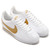 NIKE WMNS CLASSIC CORTEZ LEATHER WHITE/METALLIC GOLD 807471-171画像