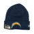 NEW ERA SAN DIEGO CHARGERS KNIT BEANIE NAVY FFNESDC028画像