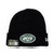 NEW ERA NEW YORK JETS BASIC BEANIE BLACK FFNENYJ027画像