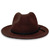 Original Chuck MUNSON FEDORA WOOL HAT BROWN CHO027画像