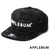 APPLEBUM Camo Baseball Cap (Starter Body) Black Woodland画像