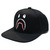 A BATHING APE SHARK SNAP BACK CAP BLACK 1C30-180-015画像