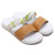 NIKE WMNS BENASSI DUO ULTRA SLIDE LIB QS WHITE/WHITE/VACHETTA TAN 843837-221画像