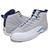 NIKE AIR JORDAN 12 RETRO "UNC" w.gry/u.blu-wht-mid.n 130690-007画像