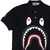 A BATHING APE SHARK POLO BLACK 1D30-112-003画像