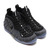 NIKE AIR FOAMPOSITE PRO DK GREY HEATHER/BLACK-BLACK 624041-007画像