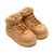 NIKE FORCE 1 MID WB TD FLAX/FLAX-OUTDOOR GREEN-GUM LIGHT BROWN AH0757-203画像