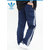 adidas Originals Relaxed Track Jersey Pant Navy/White CW5167画像