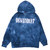 DESCENDANT BLEACH/TIE DYE HOODED SWEATSHIRT NAVY 172TNDS-CSM01S画像