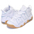 NIKE AIR MORE UPTEMPO GS white/ocean bliss-noise aqua 415082-107画像