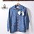 INVERALLAN 3A Lumber Cardigan Cotton画像