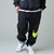 NIKE AS M NSW PNT HD ANRK WVN QS BLACK/VOLT AT5680-017画像