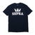 SUPRA ABOVE T-SHIRT NAVY-WHITE 103437-406画像