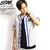 LEFLAH STRIPE BASEBALL SHIRT -WHITE-画像