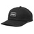 OBEY OUTLINE 6 PANEL SNAPBACK (BLACK)画像