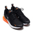 NIKE AIR MAX 270 BLACK/WHITE-TOTAL ORANGE AH8050-014画像