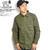 The Endless Summer NYLON RIP PEACH WORK SHIRTS -OLIVE- 8774002画像