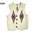 Ortega's REGULAR FRONT WOVEN VEST/white/size 38画像