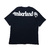 Timberland YCC SS Tee Back linear DARK SAPPHIRE A1OAG-433画像