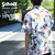 Schott HAWAIIAN SHIRT NY MAP STENCIL 3195041画像