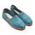 TOMS ALPARGATA LEATHER WRAP Sky Pig Suede 10014397画像