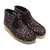 Clarks WALLABEE BOOT BLK ANIMAL PRINT 26146508画像