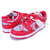 NIKE DUNK LOW LTHR OFF-WHITE university red/university red CT0856-600画像